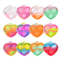 Mini Pop-it Keychain Sensory Fidget Toys