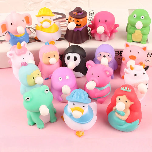 Bubble Blowing Squishy - 1PC 